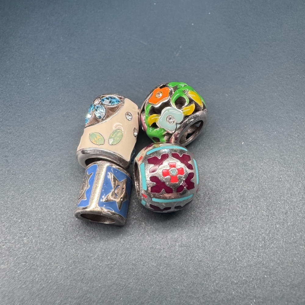 Colorful Enamel Charm Beads